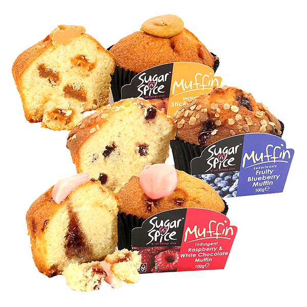 Luxury Mixed Muffin Box Ashbourne Foods Ltd