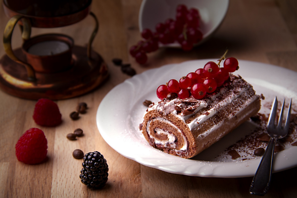 NEW Black Forest Yule Log