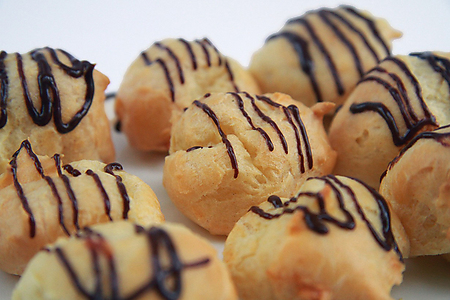 New Year Party Profiteroles