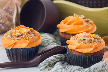 pumpkin cupcakes